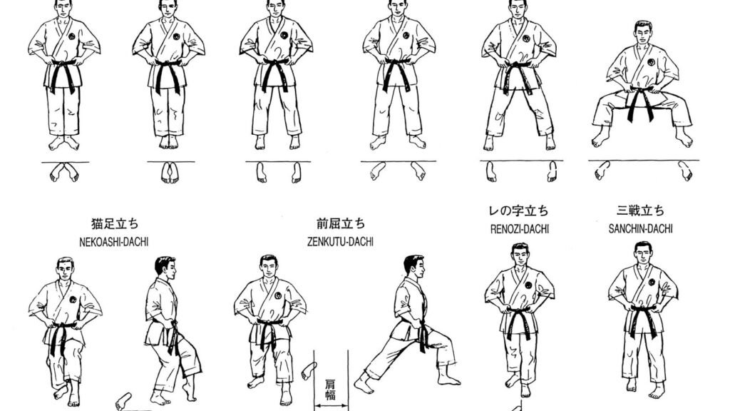  Karate Stances