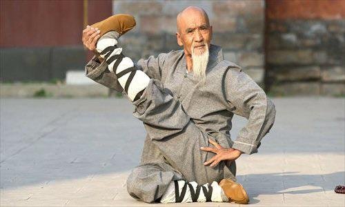 kung fu flexibility training